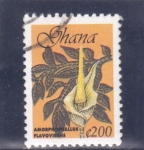Stamps Ghana -  flor