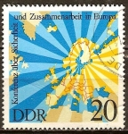 Stamps Germany -  Conferencia sobre la Seguridad y la Cooperación en Europa (DDR).