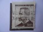Stamps Chile -  German Riesco.