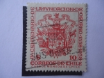 Stamps Chile -  4º Centenario de la Fundación de Osorino 1558-1958