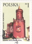 Stamps Poland -  catedral de Brama Wolinska