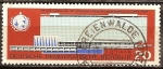 Stamps Germany -  Nuevo edificio de la OMS (Organización Mundial de la Salud) en Ginebra(DDR).