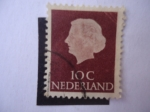 Stamps Netherlands -  Reina Juliana de Holanda 1909-2004. (S/h  344)