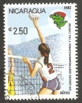 Sellos de America - Nicaragua -  986 - XIV Juegos Centroamericanos y del Caribe
