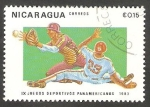 Stamps Nicaragua -  1271 - IX Juegos deportivos Panamericanos