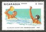 Sellos de America - Nicaragua -  1272 - IX Juegos deportivos Panamericanos