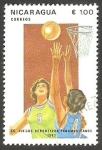 Stamps Nicaragua -  1274 - IX Juegos deportivos Panamericanos
