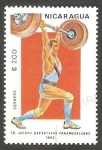 Stamps Nicaragua -  1275 - IX Juegos deportivos Panamericanos