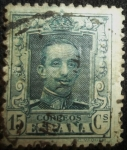 Stamps : Europe : Spain :  King Alfonso XIII