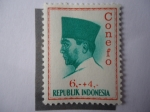 Stamps Indonesia -  Sukarno.