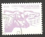 Stamps Nicaragua -  1307 - Reforma agraria, ganado