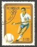 Stamps Nicaragua -  1344 - Olimpiadas Los Angeles 84