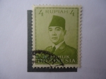 Sellos de Asia - Indonesia -  Achmed Sukarno  (1901/70)