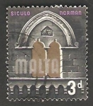 Sellos de Europa - Malta -  308 - Vidriera normanda