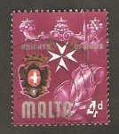 Sellos de Europa - Malta -   309 - Emblemas de Los Caballeros de Malta