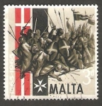 Stamps Malta -  326 - Batalla