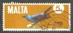 Stamps Malta -  432 - Ave monticola solitarius