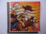 Stamps United States -  Toy Story - Disney-Pixar-Pelícuna
