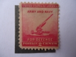 Sellos de America - Estados Unidos -  United States of America - Army and Navy for Defense.