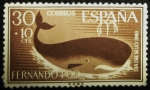 Stamps Spain -  Ballena