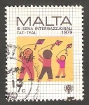 Stamps : Europe : Malta :  586 - Año internacional del niño