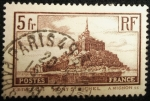 Stamps : Europe : France :  Monte Saint Michel