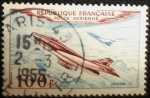 Stamps France -  Mystere IV 100F Militar