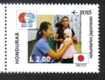 Sellos de America - Honduras -  80 Aniversario de Relaciónes Diplomaticas Entre Japón y Honduras