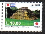 Stamps Honduras -  80 Aniversario de Relaciónes Diplomaticas Entre Japón y Honduras