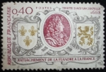 Stamps France -  Anexión de Flanders a Francia