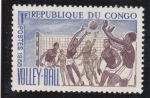 Stamps Republic of the Congo -  volei playa femenino