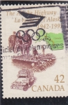 Stamps Canada -  la ruta de Alaska