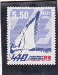 Stamps : Europe : Estonia :  campeonato junior-World