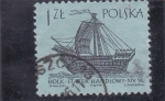 Stamps Poland -  carabela