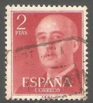 Stamps Spain -  1153 - General Franco