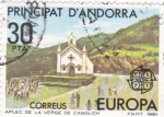 Stamps Andorra -  aplec de la verge Canolich -CEPT