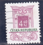 Stamps Czech Republic -  portal