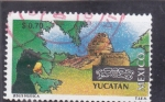 Stamps Mexico -  Yucatan