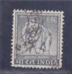 Stamps India -  elefante
