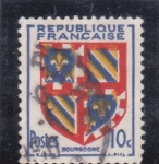 Stamps France -  escudo -BOURGOGNE