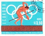 Stamps Ecuador -  Olimpiada 