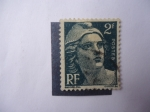 Stamps France -  Marianne de Gandon. (S/f 536)