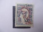 Stamps France -  Marinne de Cocteau (S/985)