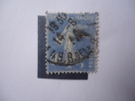 Stamps France -  Sembradora 1927.