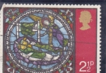 Stamps United Kingdom -  vidriera