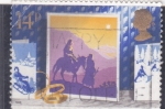 Stamps United Kingdom -  navidad