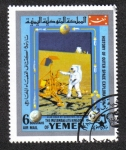 Sellos de Asia - Yemen -  Exploración del Espacio