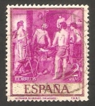 Stamps Spain -  1246 - Diego Velázquez