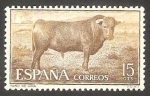 Stamps Spain -  1254 - Tauromaquia, toro de lidia