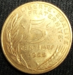 monedas de Europa - Francia -  1985 (Reverso)